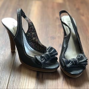 [Fioni]••••••••open toe 👠 heels